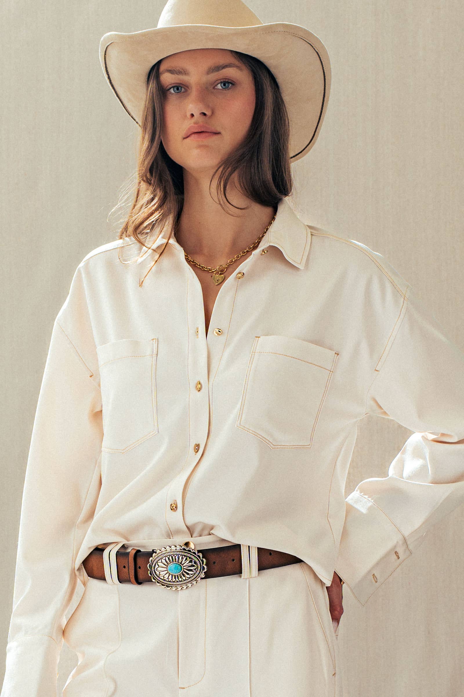 Button Down Utility Shirt