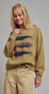 Seaside Sardine Oversized Summer Knit Sweater in LT OLIVE - Women's Sweaters | Urban Daizy