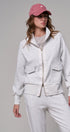 Scuba Zip Up Track Bomber Jacket Pilates Athflow for Women in BLACK - Women's Jackets & Blazers | Urban Daizy