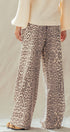 Urban Daizy Leopard Print Wide Leg Cotton Pants Drawstring Leopard Pants - Women's (UDZ-PT-00482) – alternate view 5
