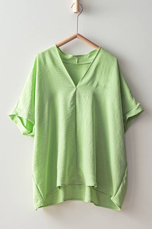 Breezy Airflow V-Neck Top