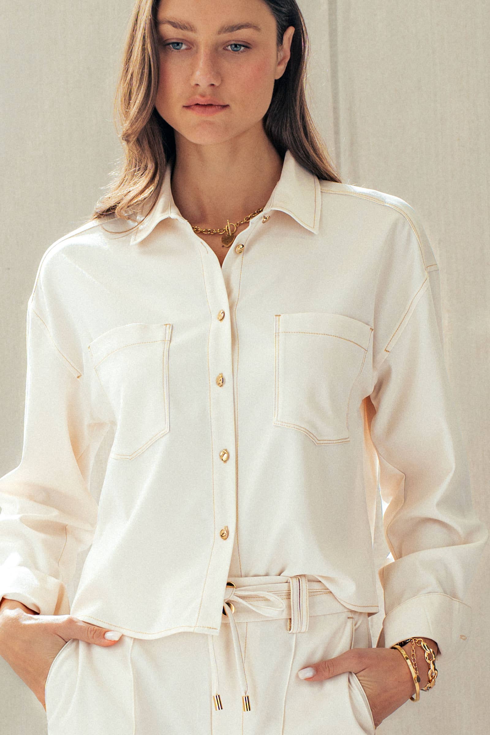 Button Down Utility Shirt