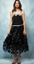 Urban Daizy Polka Dot Tulle Midi Skirt with Elastic Waist Black Skirt - Women's (UDZ-SK-00104) – alternate view 23