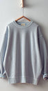 Urban Daizy Oversized Vintage Wash Ribbed Cotton Sweater Charcoal Sweatshirt - Women's (UDZ-KN-00544) – alternate view 26