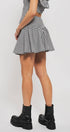 Urban Daizy Gingham Side-Button Mini Skirt Blue Skirt - Women's (UDZ-SK-00153) – alternate view 7