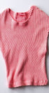 Urban Daizy Ribbed Knit Crop Short Sleeve Fitted Casual Spring Top Blue Knit Top - Women's (UDZ-TP-00081) – alternate view 15