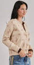 Western Cowboy Print Button Front Cardigan Sweater in KHAKI - Women's Cardigans & Shrugs | Urban Daizy