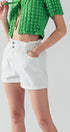 Urban Daizy Vintage High Waist Rolled Hem Denim Shorts Blue Shorts - Women's (UDZ-PT-00033) – alternate view 25
