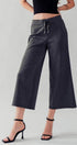 Urban Daizy Wide Leg French Terry Crop Pants Deep-Lavender Pants - Women's (UDZ-PT-00100) – alternate view 7