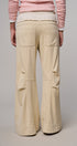 Drawstring Wide Lounge Pants in CREAM - Women's Casual Pants | Urban Daizy