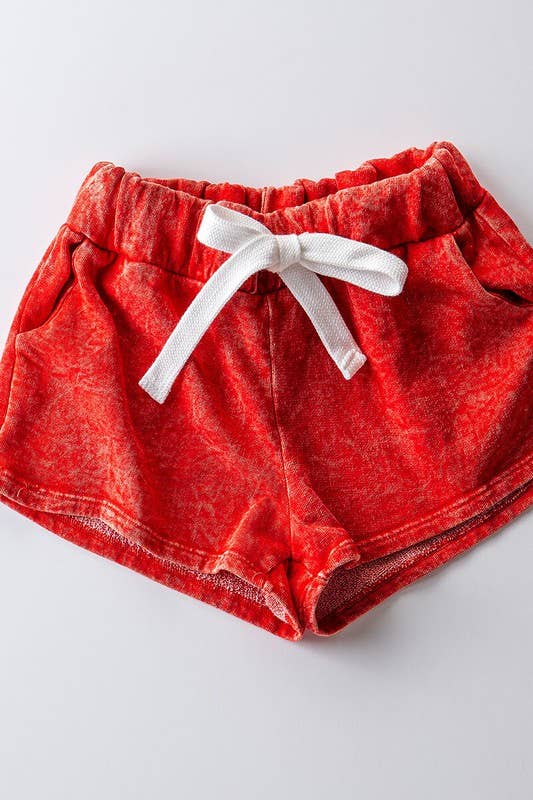 Cozy French Terry Drawstring Casual Lounge Athletic Shorts