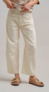 Urban Daizy Ecru White Wide Leg Barrel Jeans ECRU Jeans - Women's (TNPT0808-ECRU) – alternate view