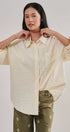 Soft Meadow Button-Down Shirt in CREAM - Women's Shirts & Blouses | Urban Daizy