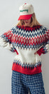 Urban Daizy Fair Isle Wool Blend Sweater Top Green-Multi Knit Sweater - Women's (UDZ-KN-00652) – alternate view 7