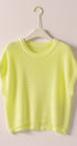 Urban Daizy Boxy Fit Viscose Knit Top Butter-Yellow Knit Top - Women's (UDSW0344-Butter-Yellow) – alternate view 11