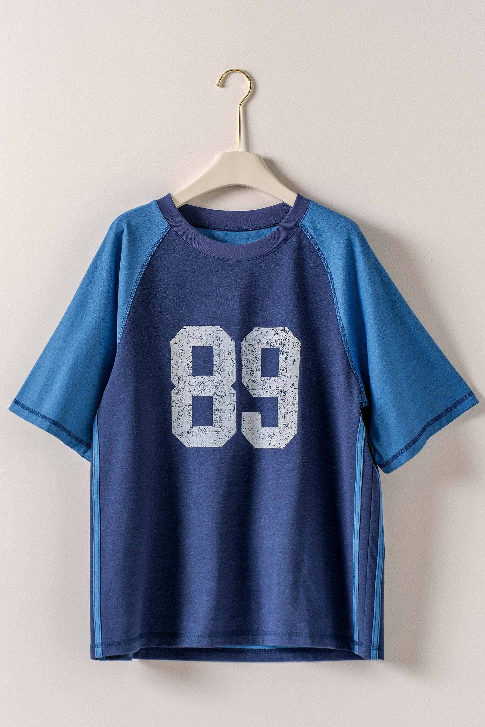 Vintage Varsity Graphic Raglan Sleeve Tee