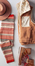 Urban Daizy Cozy Multi Striped Sweater Knit Winter Leggings Mocha Athletic Lounge Leggings - Women's (UDZ-XX-00002) –…