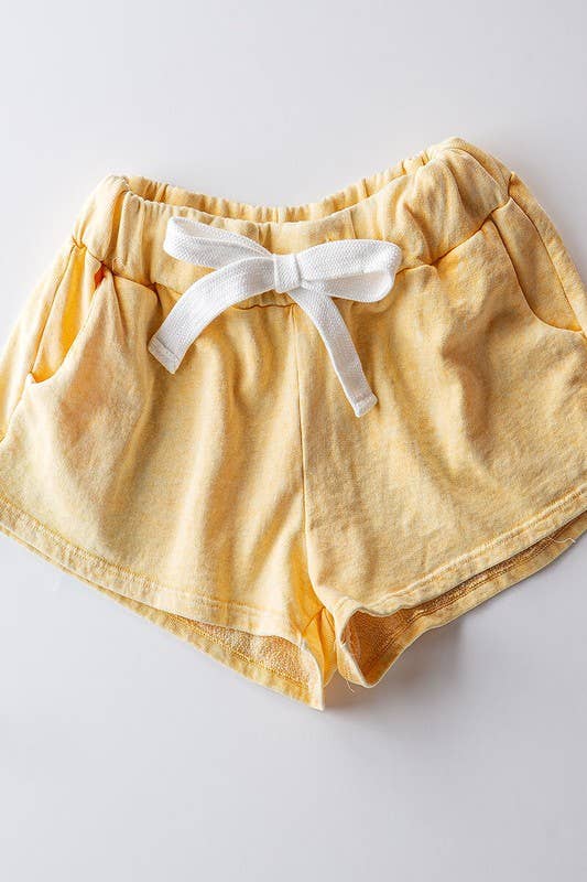 Cozy French Terry Drawstring Casual Lounge Athletic Shorts