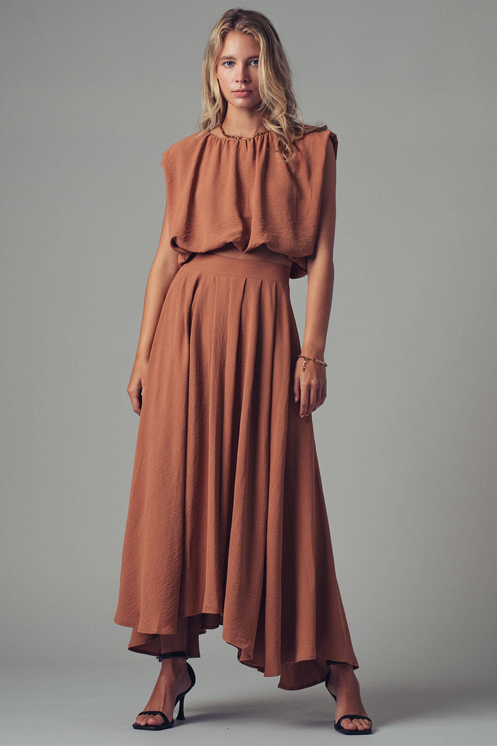 Back Tie Sleeveless Relaxed Top