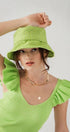 Urban Daizy Romantic Eyelet Lace Embroidered Summer Bucket Hat Blue Bucket Hat - Women's (UDZ-AC-00025) – alternate view 11