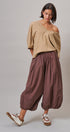 Essential Slub Knit V-Neck Top