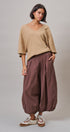 Essential Slub Knit V-Neck Top