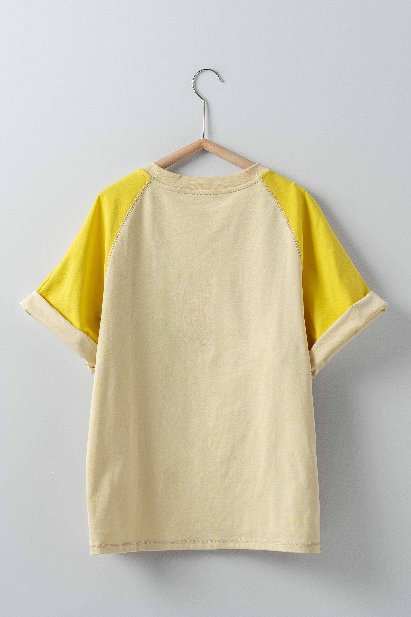 Vintage Varsity Graphic Raglan Sleeve Tee