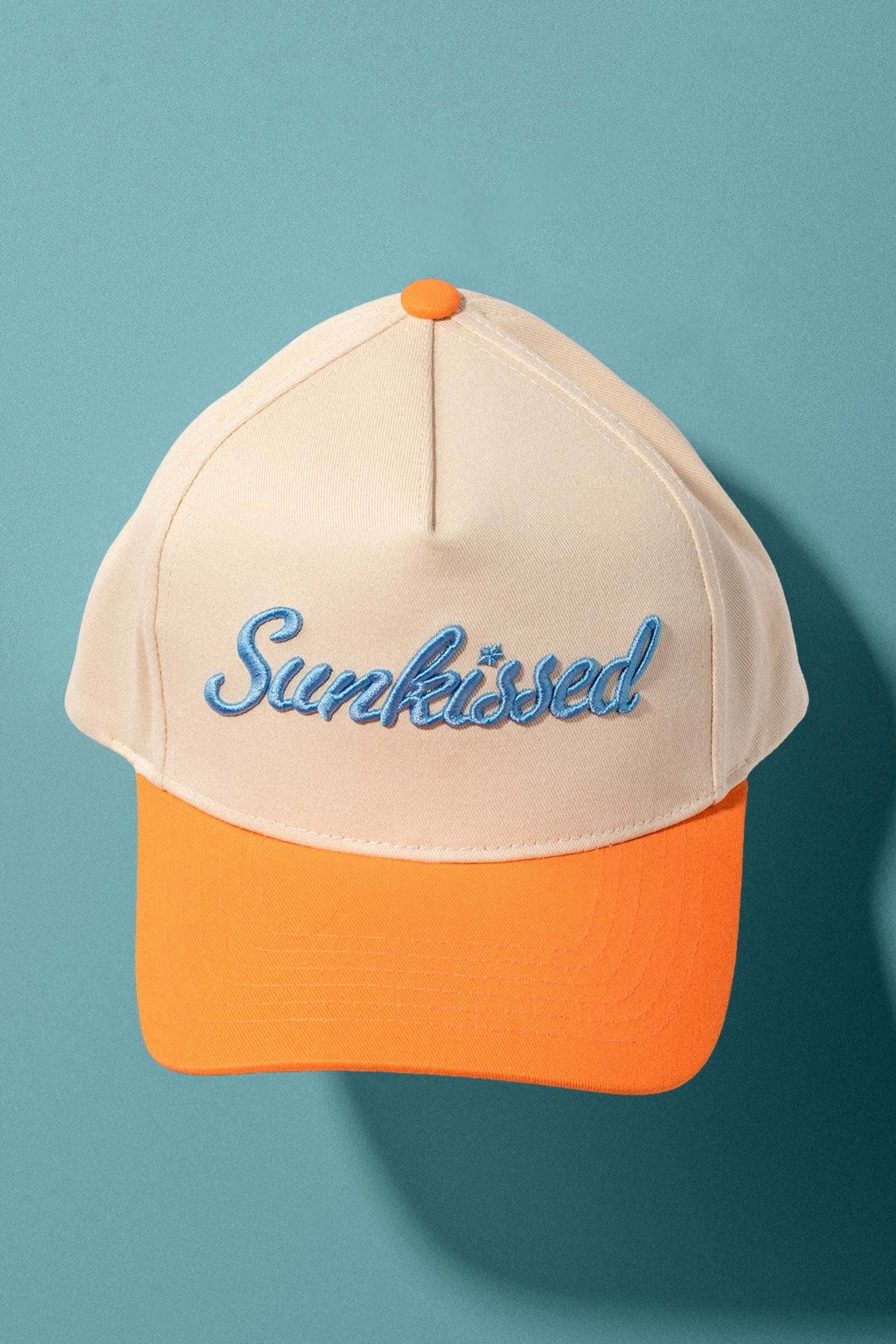 Sunkissed Embroidered Two-Tone Trucker Cap