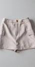 Urban Daizy Smocked Waist Cargo Pocket Skort Grey Skort - Women's (UDZ-SK-00035)