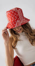 Urban Daizy Paisley Print Spring Fashion Bucket Hat Black Bucket Hat - Women's (UDZ-AC-00049) – alternate view 3