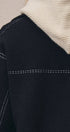 Hooded Wool Blend Oversized Short Coat in BLACK - Women's Coats | Urban Daizy