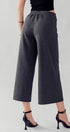 Urban Daizy Wide Leg French Terry Crop Pants Deep-Lavender Pants - Women's (UDZ-PT-00100) – alternate view 14