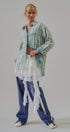 Oversized Plaid Cotton Button-Down Shirt in GREEN - Women's Shirts & Blouses | Urban Daizy