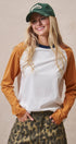 All-Star Vintage Baseball Tee in ORANGE - Women's T-Shirts & Polos | Urban Daizy