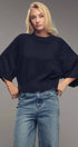 Urban Daizy Batwing Sleeve Sweater Top Black Knit Sweater - Women's (UDZ-KN-00652) – alternate view 14