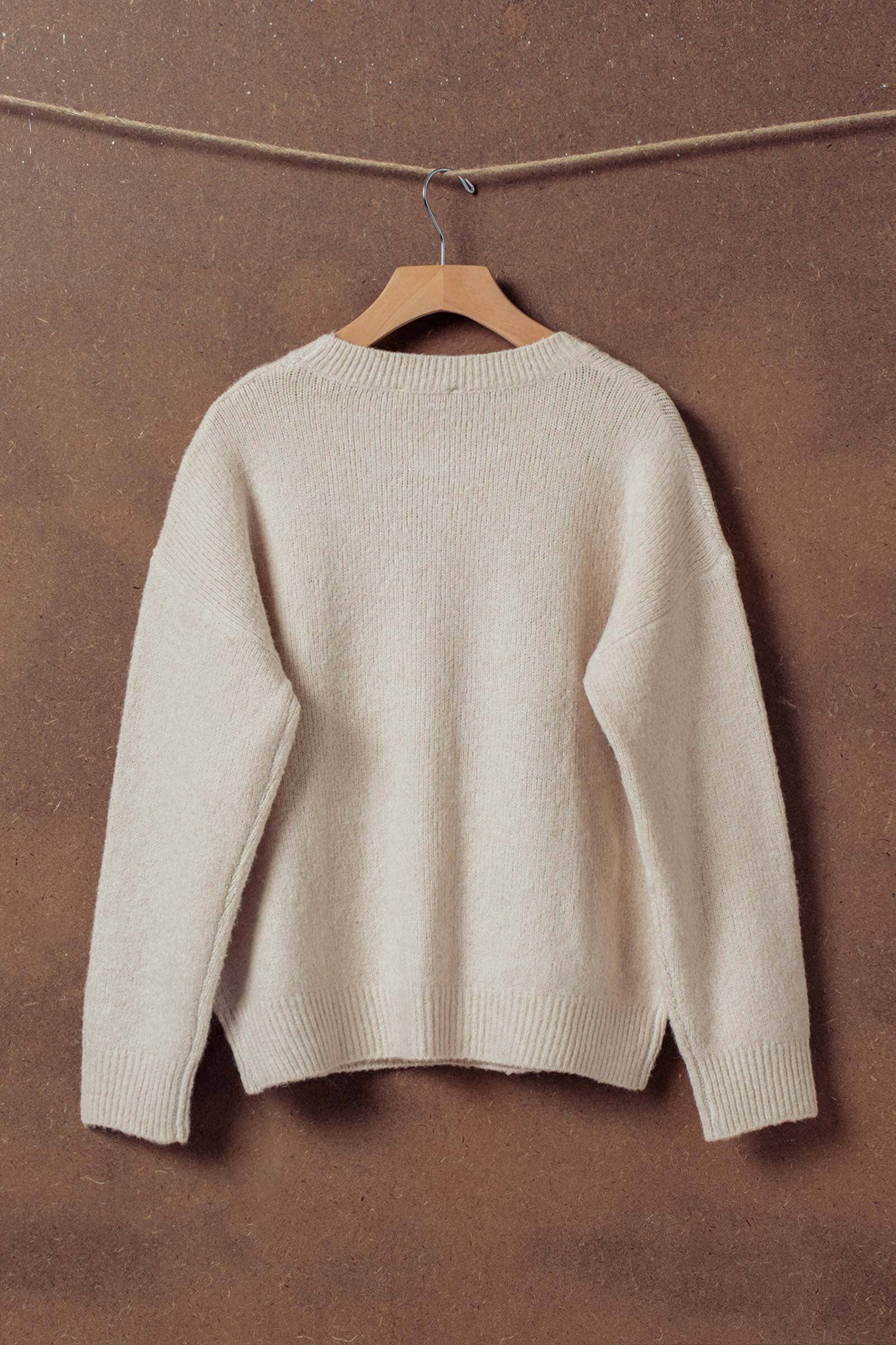 Western Embroidered Cowboy Boot Sweater