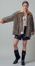 Urban Daizy Corduroy Collar Leopard Print Jacket Leopard Jacket - Women's (UDZ-KN-00652) – alternate view 11