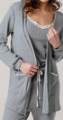Urban Daizy Pointelle Knit Lace-Trim Pocket Cardigan Cocoa Cardigan - Women's (UDZ-KN-01037) – alternate view 16