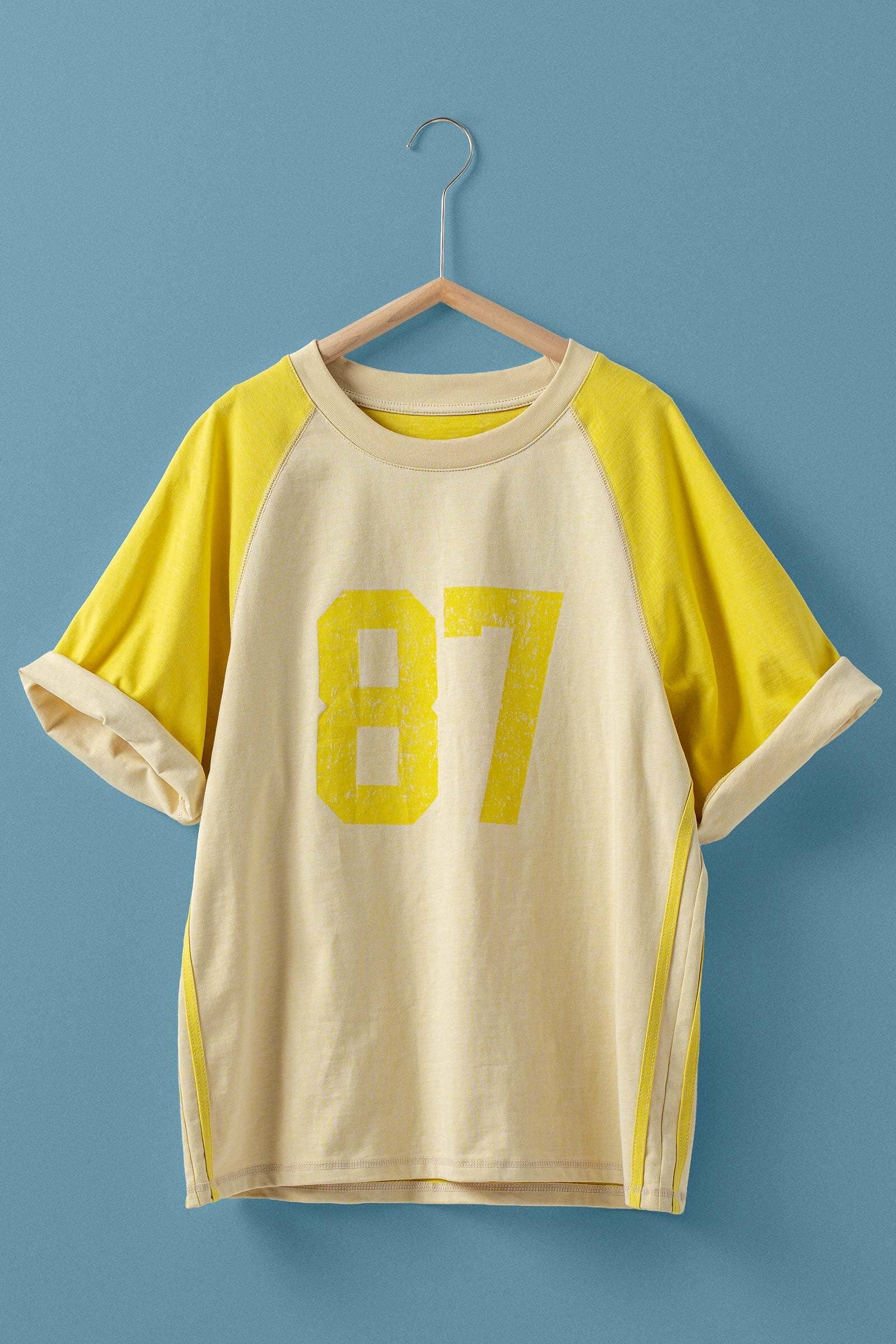 Vintage Varsity Graphic Raglan Sleeve Tee