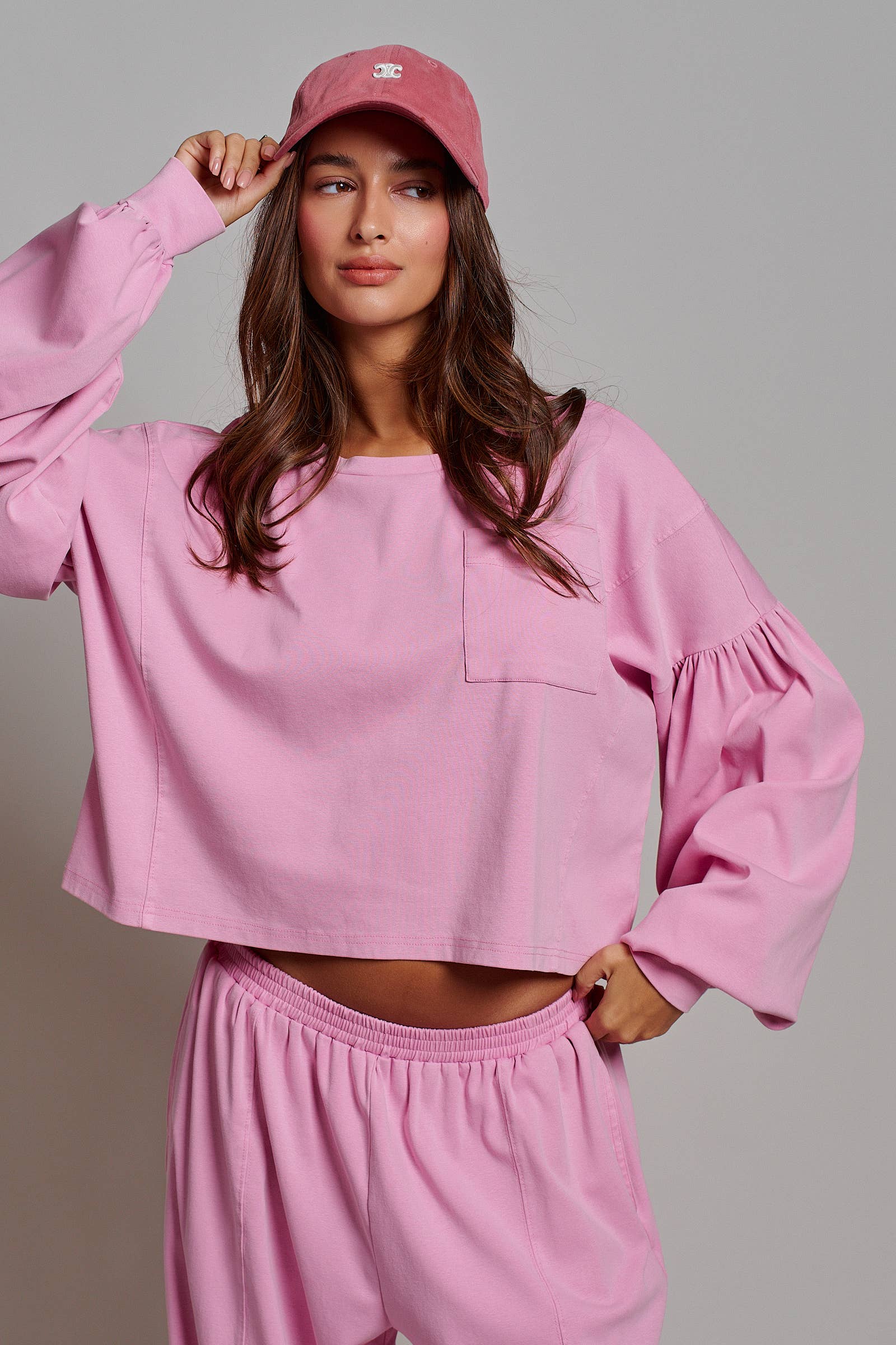 Mineral Wash Cotton Lounge Set