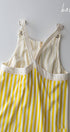Urban Daizy Sunshine Stripe Overall Dress Blue Overalls - Women's (UDZ-AC-00159) – alternate view 16