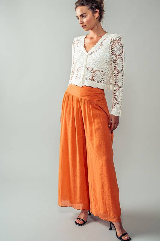 Urban Daizy Romantic Floral Crochet Button Down Spring Cropped Cardigan Natural Cardigan - Women's (UDZ-KN-00331) –…