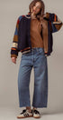 Urban Daizy Chunky Rib-Knit Faux Fur Lined Cardigan Navy Cardigan - Women's (UDZ-KN-00652) – alternate view 12
