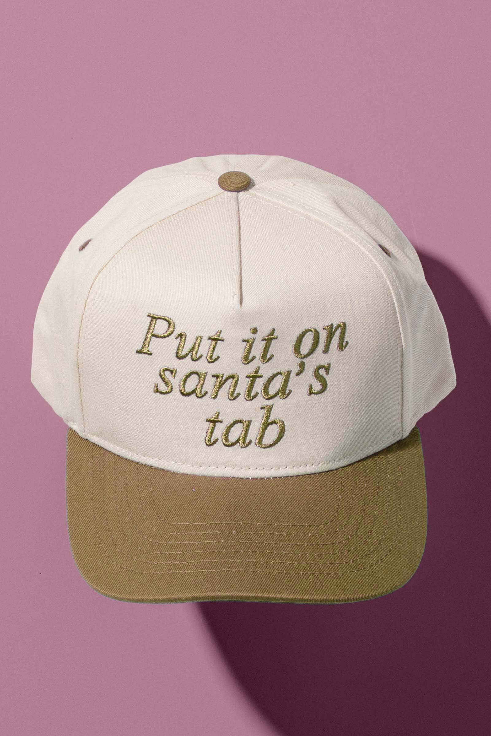 Festive Holiday Script Embroidered Trucker Cap