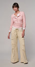 Drawstring Wide Lounge Pants in CREAM - Women's Casual Pants | Urban Daizy