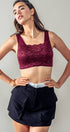 Urban Daizy Romantic Lace Longline Bralette Top Brick Bralette - Women's (UDZ-TP-00022) – alternate view 7