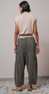 Mock Neck Sleeveless Blouson Knit Top