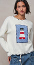 Lighthouse Knit Sweater in IVORY - Women's Sweaters | Urban Daizy