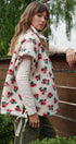 Painted Garden Fuzzy Vest in PRINT - Women's Vests | Urban Daizy