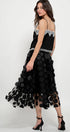 Urban Daizy Polka Dot Tulle Midi Skirt with Elastic Waist Black Skirt - Women's (UDZ-SK-00104) – alternate view 15